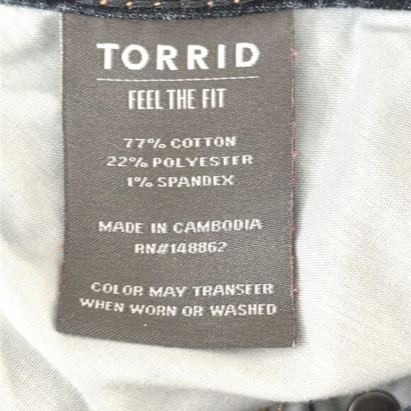 Torrid Lux Slim Bootcut Jeans Size 20S - Picture 13 of 15